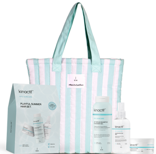 PRE-ORDER CAL KIN  Sea, Sun & Salty Hair Kit With Tote - DALLAS MARKET EXCLUSIVE DEAL