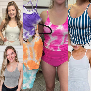 Dive In Swim Top - 8 colors!