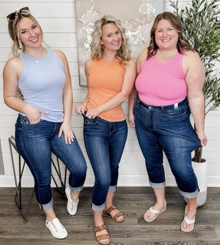 Judy Blue Haisley Mid-Rise Capris