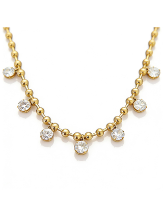 Soft Seduction Gold Necklace - Multiple Colors