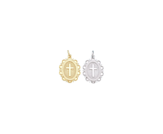 PRE-ORDER LPJ Framed Cross Charm