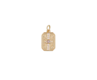 PRE-ORDER LPJ Rectangle Evil Eye Charm