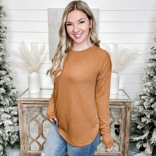 Making Friends Doe & Rae Ribbed Long Sleeve Top - 2 colors!