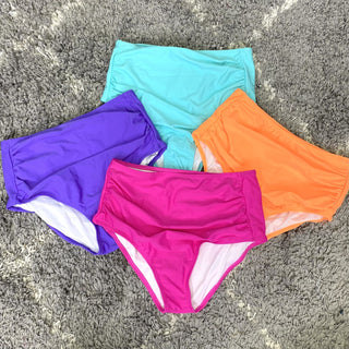 Sun Baked High-Rise Swim Bottoms *FINAL SALE* -  11 colors!