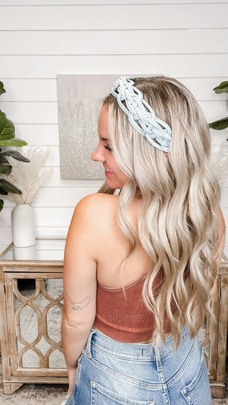 Style Weaved In Headband - 4 colors!