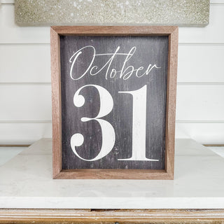 Seasonal Feels Wood Sign - 5 options!