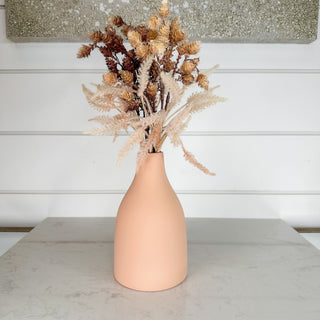 Ceramic Pot with Dried Flowers