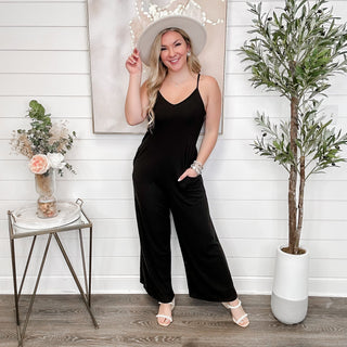 Make You Miss Me Ribbed Avery Mae Jumpsuit - 2 colors!