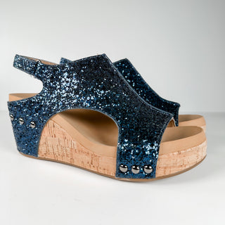 Corky You Better Not Glitter Wedges - 2 colors!