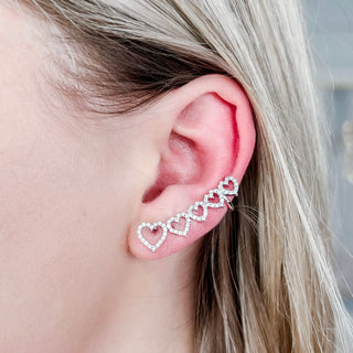 B.B. Lila Stop the Universe Climber Earrings - 2 colors!