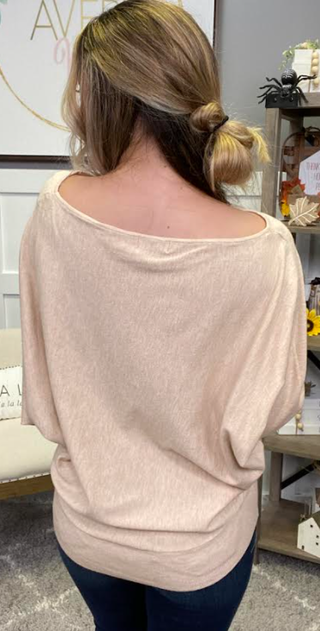 Heart For Takeaway Knit Dolman Sleeve Sweater Top - 3 colors!