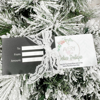 Physical Gift Card for AveryMae.com