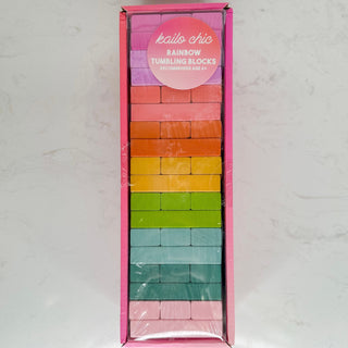 Rainbow Jenga