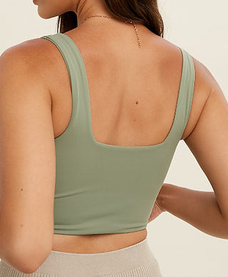Basic Be the Bomb Wishlist Padded Tank Top  - 5 colors! (view 7) | Avery Mae Boutique