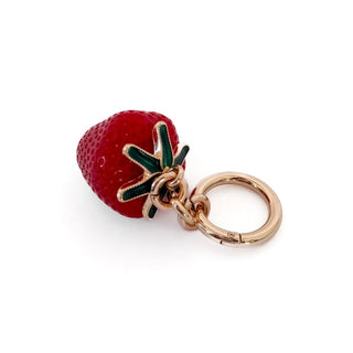 The Big Juicy Strawberry Bag Charm-Charms-Pretty Simple