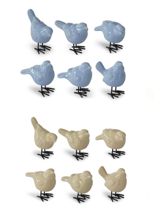 MYSTERY Totally Tweet Porcelain Decor - Multiple Options