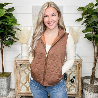 Set Another Goal Quilted Avery Mae Vest - 4 colors!