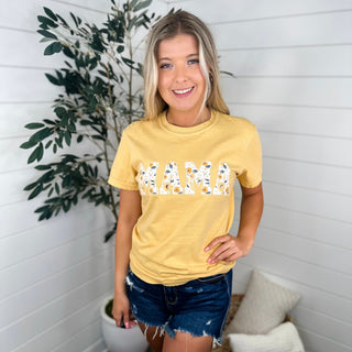 Proud to Be Mama Cotton Short Sleeve Avery Mae Graphic Tee Shirt - 3 options!