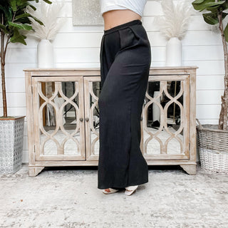 What About Us High Rise Pleated Bottoms - 2 colors!