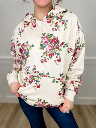 Comfort Core Cotton Bend Long Sleeve Ivory Avery Mae Hoodie Sweatshirt | Avery Mae Boutique