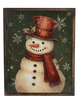 Cozy Winter Snowman Sign | Avery Mae Boutique