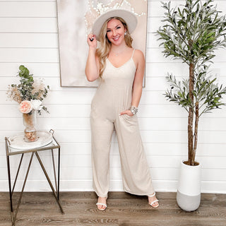 Make You Miss Me Ribbed Avery Mae Jumpsuit - 2 colors!