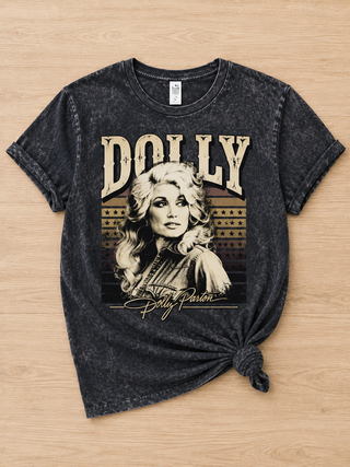 Smoky Mountain Sweetheart Cotton Short Sleeve Black Avery Mae Graphic Tee Shirt (Lane Seven)