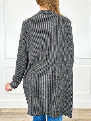 DOORBUSTER!! We've Made Some Memories Ribbed Long Sleeve Avery Mae Cardigan - Multiple Colors (view 2) | Avery Mae Boutique