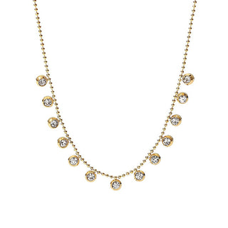 Drops of Glamour Gold Necklace (view 2) | Avery Mae Boutique