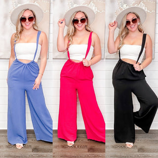 Waiting For Paradise Lightweight Avery Mae Overalls - 3 colors!