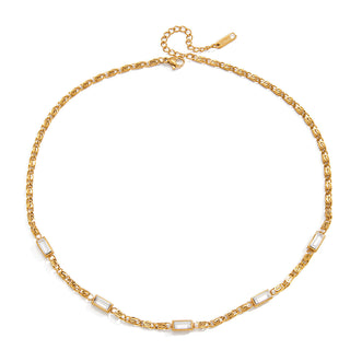 PRE-ORDER SAV Starlight Baguette Necklace Water Resistant