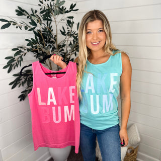 Lake Bum Cotton Avery Mae Graphic Tank Top - 2 colors!