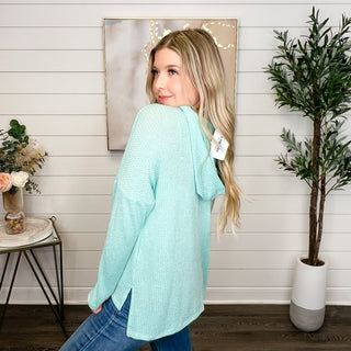 If I Do Rayon Blend Long Sleeve Avery Mae Hooded Top - 3 colors!