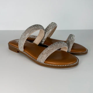 Corky It's Over Rhinestone Sandals - 2 colors!