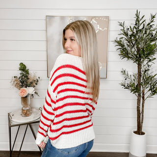 Easel That Kind of Love Knit Long Sleeve Sweater Top - 2 colors!