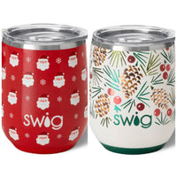 Swig Holiday Special 12 oz Stemless Wine Tumbler - 7 options!