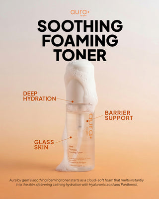 1PRE-ORDERAURA Soothing Foaming Toner