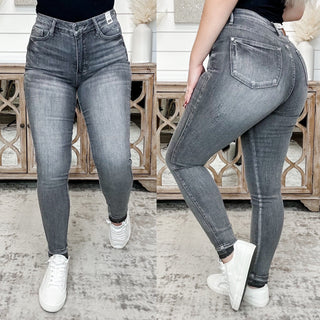 Judy Blue Tummy Control High Rise Skinny Anastasia Grey Jeans