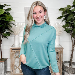 Hangin' Around Sew In Love Teal Top