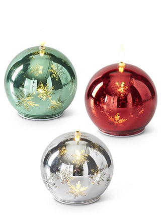 Holiday Bulb LED Candle Set | Avery Mae Boutique