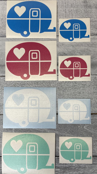 Cool Camper Vinyl Stickers - 8 options!