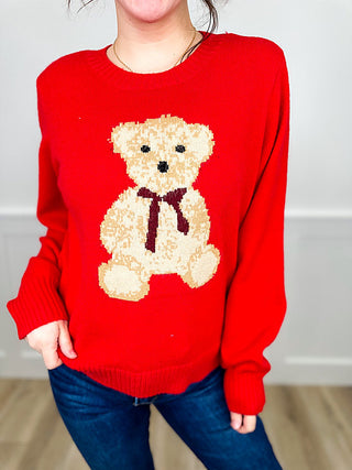 In Your Element Knit Long Sleeve Avery Mae Sweater Top - 3 colors! (view 2) | Avery Mae Boutique