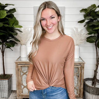 Adding Positivity Ribbed Long Sleeve Top - 9 colors!