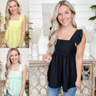 A Meet Cute Avery Mae Tank Top- 4 colors!