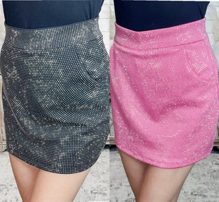 Speak Now High Rise Studded Skort - 2 colors!