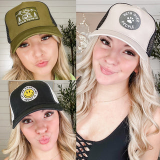 Fun Patch Trucker Hat - 3 options!