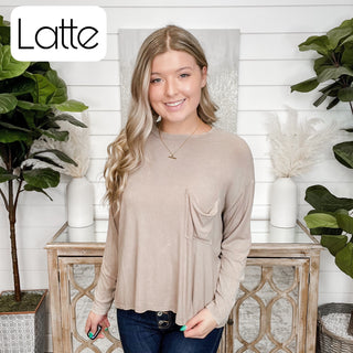 Better Now Zenana Rayon Long Sleeve Top - 11 colors!