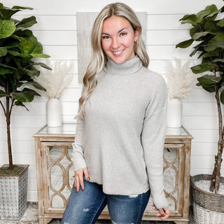 Show Your Skills Knit Long Sleeve Sweater Top - 2 colors!