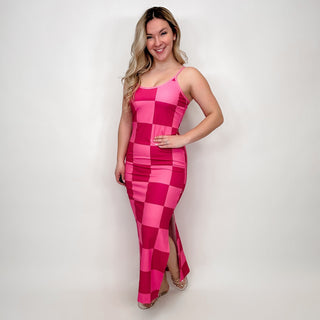 Brag About it Checkered Avery Mae Dress