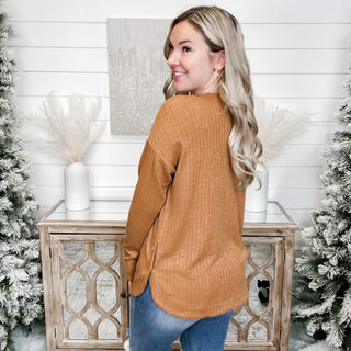 Making Friends Doe & Rae Ribbed Long Sleeve Top - 2 colors!